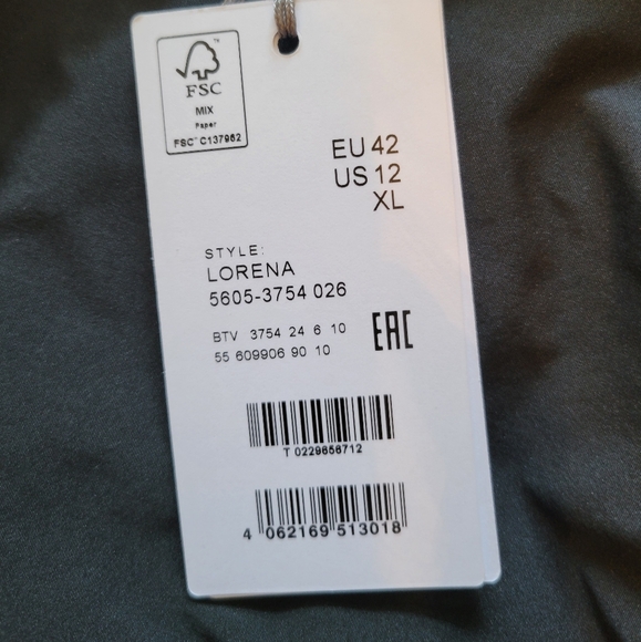 Bogner New Lorena Snap Long Sleeve Black Shirt Size 12 - Picture 9 of 16